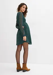 Abito prémaman / da allattamento 2 in 1 in chiffon, bonprix