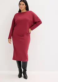 Abito midi in morbido punto di Roma, bonprix