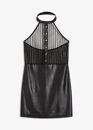 Mini abito effetto bagnato con collarino, bonprix