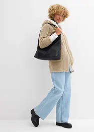 Giacca in pile teddy, bonprix