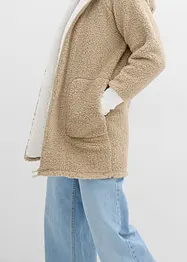 Giacca in pile teddy, bonprix