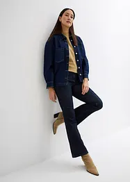 Maglia lunga in interlock, bonprix