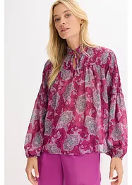 Tunica di chiffon con fantasia paisley, bonprix