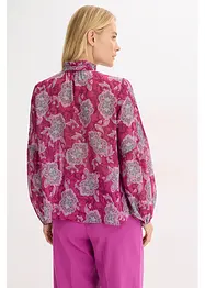 Tunica di chiffon con fantasia paisley, bonprix