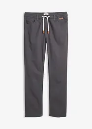 Pantaloni con elastico in vita straight, regular fit, bonprix