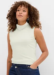 Top a collo alto in poliammide elasticizzata, bonprix