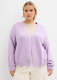 Cardigan oversize corto in filato grosso, bonprix