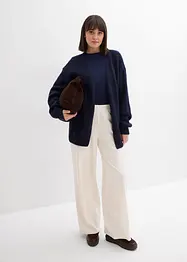 Cardigan oversize a maglia grossa, bonprix