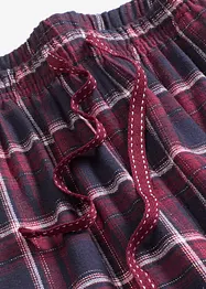 Pantaloni pigiama lunghi in flanella con sacchetto regalo, bonprix