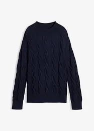 Maglione oversize in misto viscosa morbido, bonprix