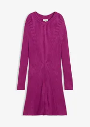 Abito midi in morbida maglia di misto viscosa, bonprix