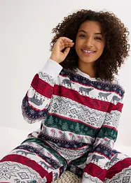 Pigiama in morbido cotone con sacchetto regalo, bonprix