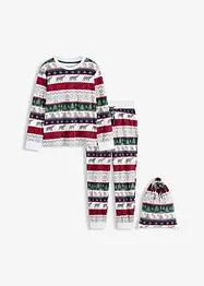 Pigiama in morbido cotone con sacchetto regalo, bonprix