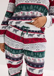 Pigiama in morbido cotone con sacchetto regalo, bonprix