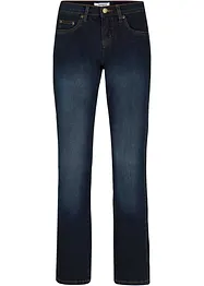 Jeans elasticizzati slim straight, vita media, bonprix