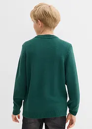 Maglione natalizio in filato fine, bonprix