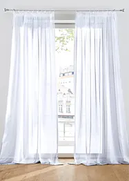 Tenda in batista fine con trama operata (pacco da 1), bonprix