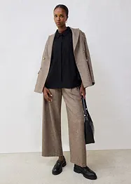 Blusa con seta, bonprix