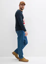 Maglione natalizio in filato fine, bonprix