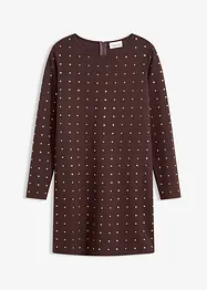 Abito di jersey con strass, bonprix