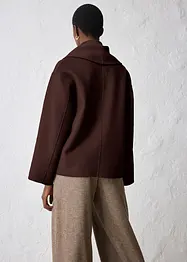 Giacca oversize in morbido misto lana, bonprix