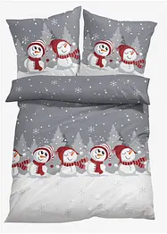Biancheria da letto con pupazzi di neve, bonprix