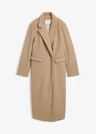 Cappotto doppiopetto in simil lana, bonprix