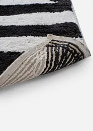 Tappeto da bagno zebrato, bonprix