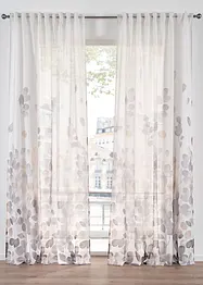 Tenda trasparente con stampa (pacco da 1), bonprix