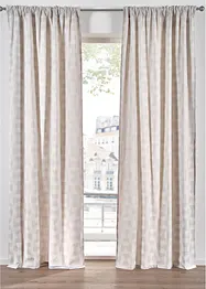 Tenda jacquard in cotone biologico (pacco da 1), bonprix