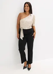 Tuta elegante con paillettes, bonprix