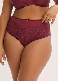 Culotte a vita alta con pizzo delicato, bonprix