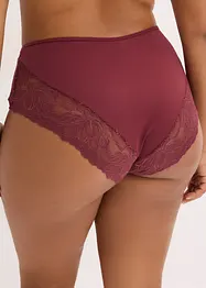 Culotte a vita alta con pizzo delicato, bonprix