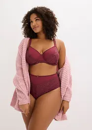 Culotte a vita alta con pizzo delicato, bonprix