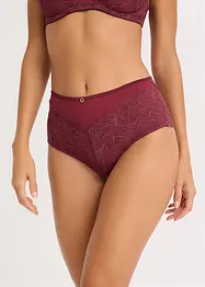 Culotte a vita alta con pizzo delicato, bonprix