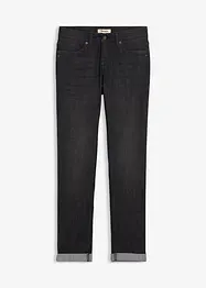 Jeans elasticizzati straight, vita media, bonprix