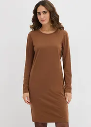 Abito in jersey aderente (pacco da 2), bonprix