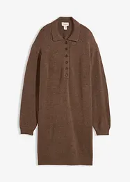 Abito in maglia corto con bottoni, bonprix