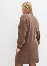 Abito in maglia corto con bottoni, bonprix