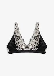 Bralette in pizzo bicolore, bonprix