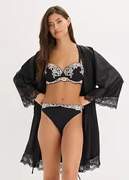 Slip in pizzo bicolore (pacco da 2), bonprix