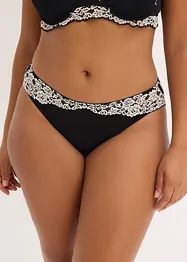 Slip in pizzo bicolore (pacco da 2), bonprix