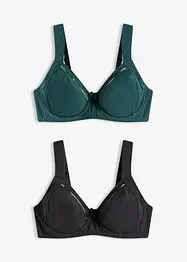 Reggiseno con ferretto (pacco da 2), bonprix