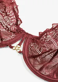 Reggiseno con ferretto in pizzo raffinato, bonprix