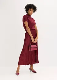 Gonna in satin stropicciato, bonprix