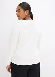 Maglia a maniche lunghe con stampa, bonprix