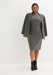 Abito a tubino con effetto tweed, bonprix