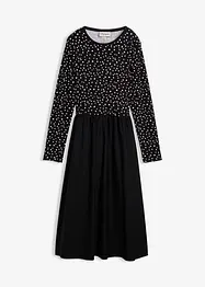 Abito in materiale misto di puro cotone, bonprix