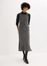 Gilet effetto tweed, bonprix