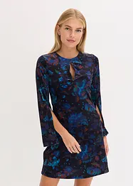 Miniabito in velluto fluente, bonprix